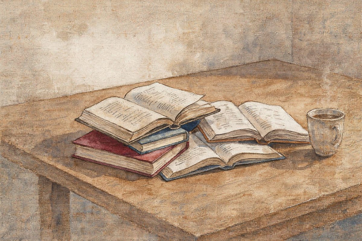 Poésie, traduction, essai — aquarelle